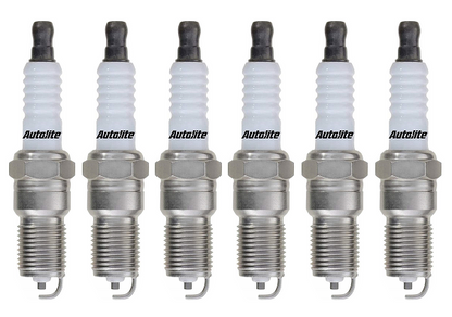 SET OF 6 AUTOLITE SPARK PLUGS TO SUIT JEEP CHEROKEE XJ ERH 4.0L I6