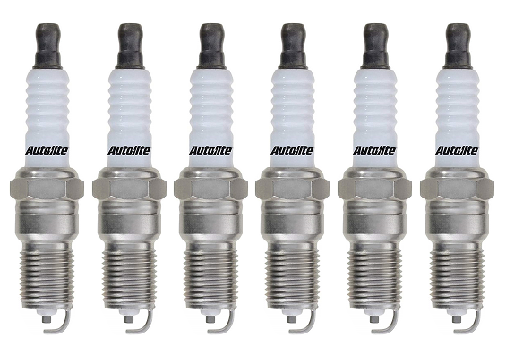 SET OF 6 AUTOLITE SPARK PLUGS TO SUIT SUBARU LIBERTY BL BP BM BN EZ30D EZ36D 3.0L 3.6L F6