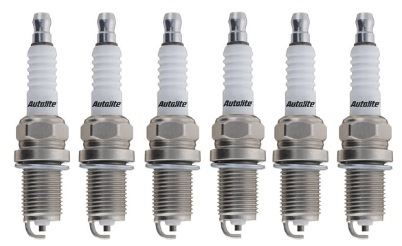 SET OF 6 AUTOLITE SPARK PLUGS TO SUIT JEEP GRAND CHEROKEE ZG WG ERH 4.0L I6
