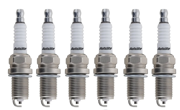 SET OF 6 AUTOLITE SPARK PLUGS TO SUIT BMW N54B30A N54B30 TWIN TURBO 3.0L I6