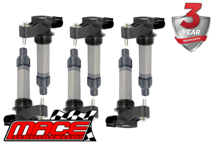 SET OF 6 MACE IGNITION COILS TO SUIT HOLDEN CAPRICE WM WN ALLOYTEC SIDI LY7 LWR LFX LLT 3.6L V6
