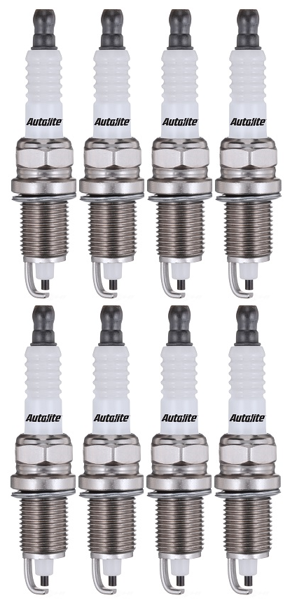 SET OF 8 AUTOLITE SPARK PLUGS TO SUIT DODGE DURANGO EML 5.9L V8