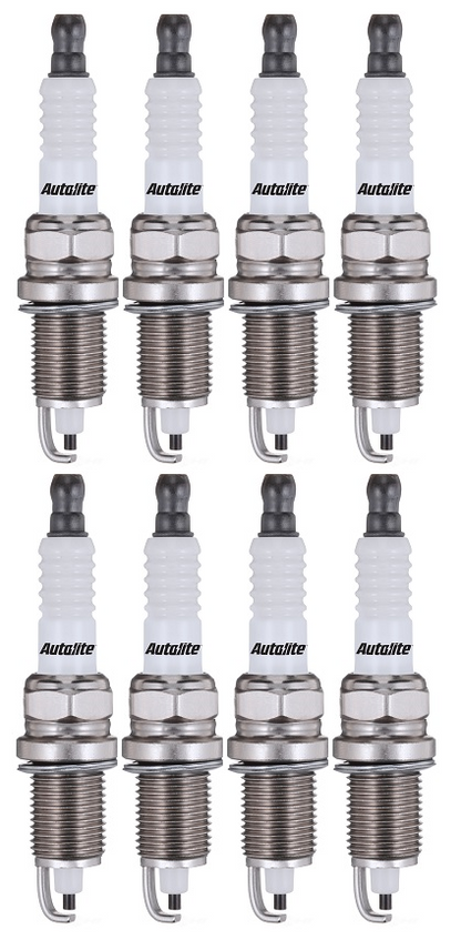 SET OF 8 AUTOLITE SPARK PLUGS TO SUIT DODGE DURANGO EML 5.9L V8