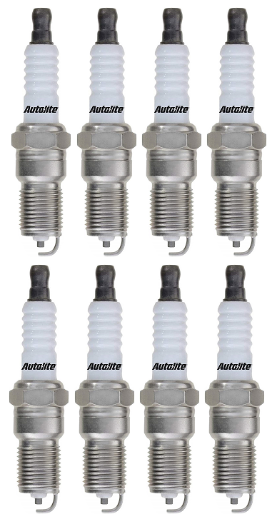 SET OF 8 AUTOLITE IRIDIUM SPARK PLUGS FOR MERCEDES BENZ M273.966 M273.971 M273.963 M273.965 5.5L V8