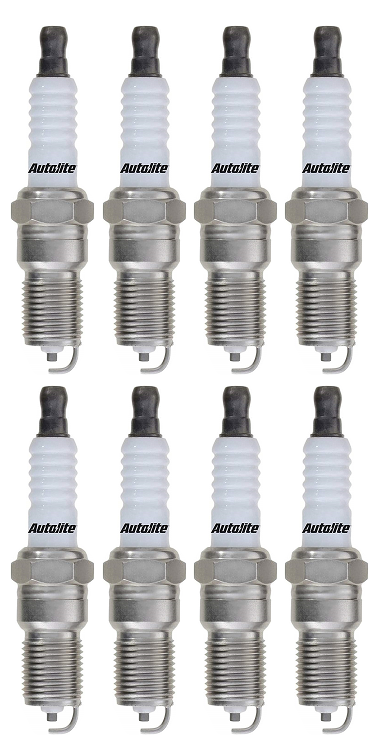 SET OF 8 AUTOLITE IRIDIUM SPARK PLUGS TO SUIT MERCEDES BENZ CL63 AMG C216 M156.984 6.2L V8