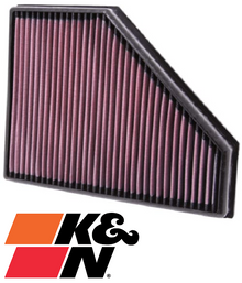 K&N AIR FILTER FOR BMW 3 SERIES 320D N47D20 2.0L I4 FROM 03/07 CHASSIS E92