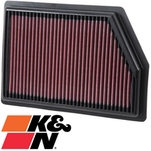 K&N REPLACEMENT AIR FILTER TO SUIT JEEP CHEROKEE KL ED6 EBT TURBO DIESEL 2.0L 2.4L I4