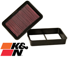 K&N REPLACEMENT AIR FILTER TO SUIT MITSUBISHI OUTLANDER ZG ZH 4B12 2.4L I4 FROM 03 2007
