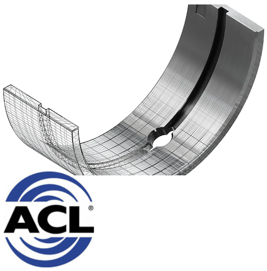 ACL MAIN END BEARING SET TO SUIT FORD FAIRLANE AU BA BF BARRA 182 190 MPFI SOHC VCT 4.0L I6