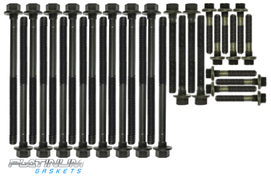 PLATINUM COMPLETE HEAD BOLT SET TO SUIT HOLDEN CAPRICE WH WK LS1 5.7L V8 TILL 09/2003