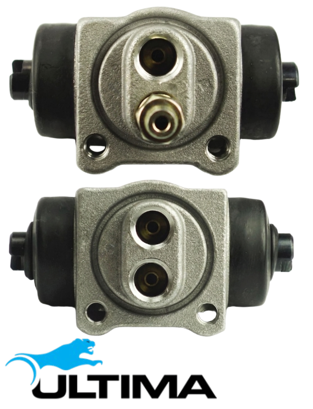 PAIR OF ULTIMA REAR WHEEL CYLINDERS TO SUIT SUZUKI SIERRA SJ410 F10A 1.0L I4 TILL 12/1983