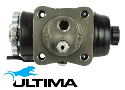 PAIR OF ULTIMA FRONT WHEEL CYLINDERS TO SUIT TOYOTA LANDCRUISER BJ40R B DIESEL 3.0L I4