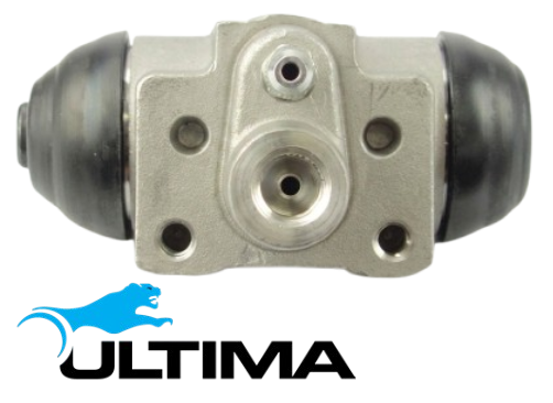 PAIR OF ULTIMA REAR WHEEL CYLINDERS TO SUIT HOLDEN RODEO RA Y24SE C24SE 4JH1-TC 4JJ1-TCX TURBO DIESEL 2.4L 3.0L I4