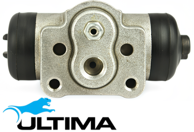 PAIR OF ULTIMA REAR WHEEL CYLINDERS TO SUIT MITSUBISHI TRITON ML MN 4D56T 4M41T TURBO DIESEL 2.5L 3.2L I4 WITHOUT ABS