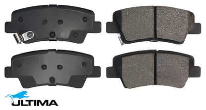 ULTIMA REAR BRAKE PAD SET TO SUIT KIA RONDO RP G4NC 2.0L I4 SUITS HU813