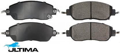 ULTIMA FRONT BRAKE PAD SET TO SUIT GWM CANNON NPW GW4D20 TURBO DIESEL2.0L I4