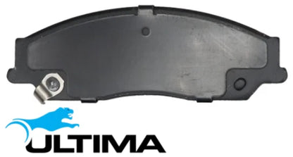 ULTIMA FRONT BRAKE PAD SET TO SUIT TOYOTA CAMRY ACV36R 2AZ-FE 2.4L I4
