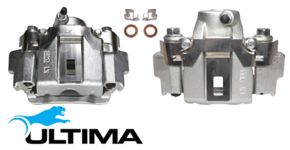 PAIR OF ULTIMA REAR DISC BRAKE CALIPERS TO SUIT TOYOTA PRADO RZJ95R KZJ95R 3RZ-FE 1KZ-TE TURBO DIESEL 2.7L 3.0L I4