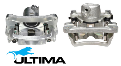PAIR OF ULTIMA REAR DISC BRAKE CALIPERS TO SUIT TOYOTA PRADO RZJ95R KZJ95R 3RZ-FE 1KZ-TE TURBO DIESEL 2.7L 3.0L I4