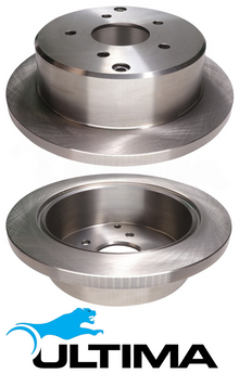 ULTIMA REAR DISC BRAKE ROTORS FOR HOLDEN STATESMAN WH WK WL ALLOYTEC ECOTEC LY7 L36 L67 3.6L 3.8L V6