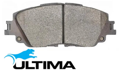 ULTIMA FRONT BRAKE PAD SET TO SUIT TOYOTA CAMRY GSV70R 2GR-FKS 3.5L V6