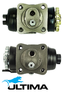 PAIR OF ULTIMA FRONT WHEEL CYLINDERS TO SUIT TOYOTA LANDCRUISER FJ40R FJ45R 2F 4.2L I6 TILL 08/1980