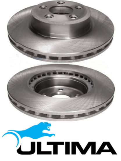 ULTIMA FRONT DISC BRAKE ROTOR SET TO SUIT FORD FAIRMONT BA BF BARRA 220 230 5.4L V8