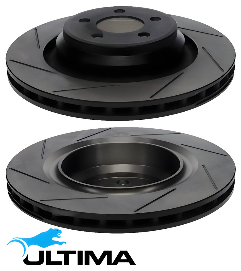 ULTIMA REAR VENTED DISC BRAKE ROTORS TO SUIT DODGE CHALLENGER ESG OHV MPFI SOHC 6.1 6.4L V8 OD 350MM