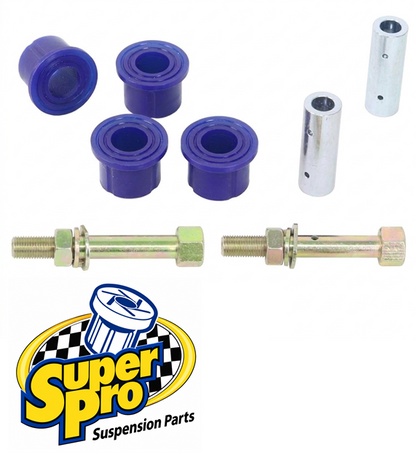 SUPERPRO REAR LEAF SPRING BUSH KIT TO SUIT NISSAN NAVARA NP300 D23 YS23DDT TURBO DIESEL 2.3L I4 SUITS 2D