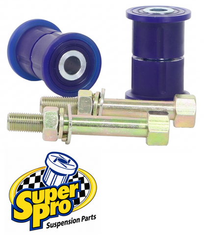 SUPERPRO REAR LEAF SPRING BUSH KIT TO SUIT NISSAN NAVARA NP300 D23 YS23DDT TURBO DIESEL 2.3L I4 SUITS KING CAB MODEL