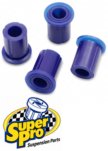 SUPERPRO REAR LEAF SPRING SHACKLE BUSH KIT TO SUIT NISSAN NAVARA D40 YD25DDTI TURBO DIESEL 2.5L I4 EXCEPT 120KW CVAD40 CHASSIS