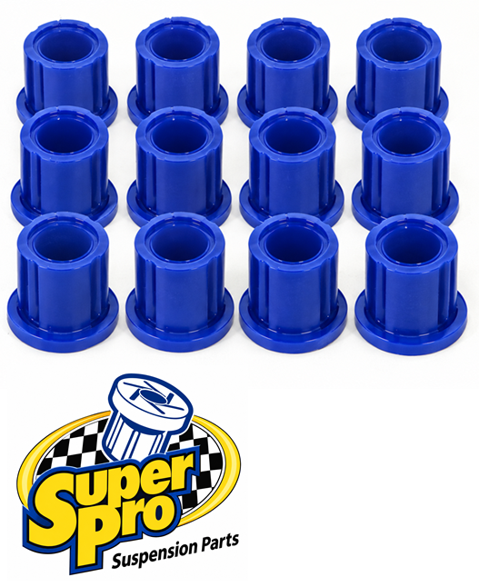 SUPERPRO REAR LEAF SPRING BUSH KIT TO SUIT TOYOTA 4RUNNER YN60R YN63R LN60R LN61R 3Y 4Y 2L DIESEL 2.0L 2.2L 2.4L I4