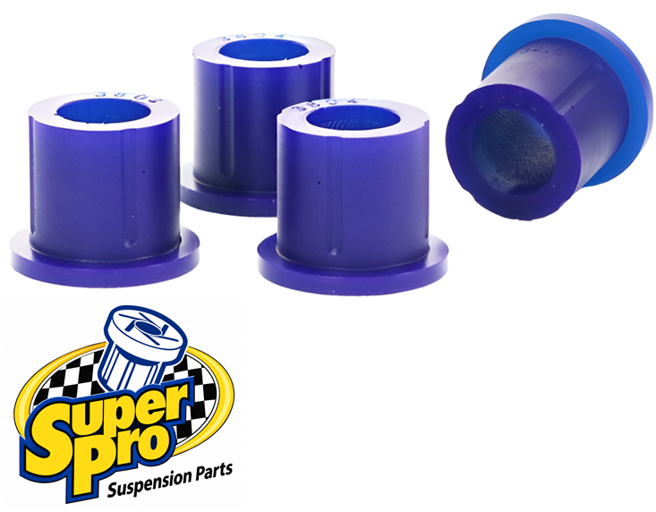 SUPERPRO REAR LEAF SPRING REAR LOWER EYE BUSH KIT TO SUIT FORDV RANGER PX P5AT TURBO DIESEL 3.2L I5 SUITS RWD TILL 07/2018