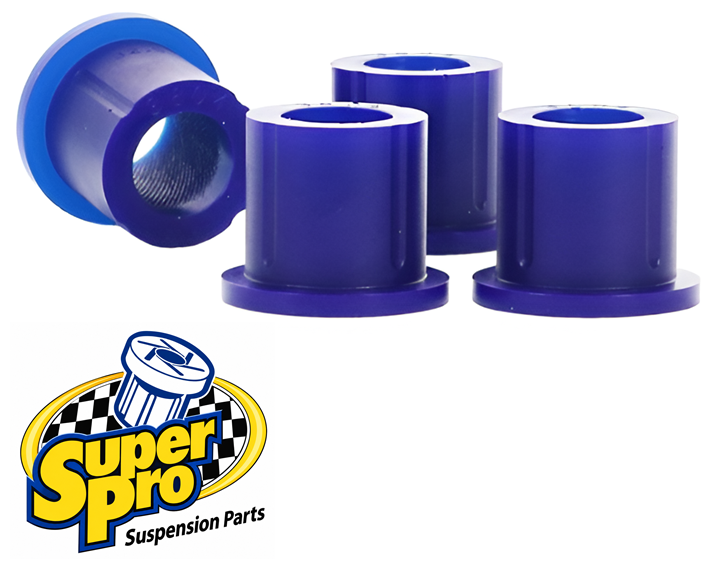 SUPERPRO REAR LEAF SPRING REAR LOWER EYE BUSH KIT TO SUIT FORDV RANGER PX P5AT TURBO DIESEL 3.2L I5 SUITS RWD TILL 07/2018