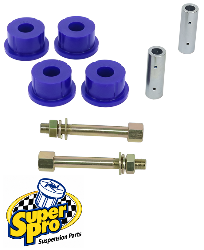 SUPERPRO REAR LEAF SPRING BUSH KIT TO SUIT FORD RANGER PX P5AT TURBO DIESEL 3.2L I5