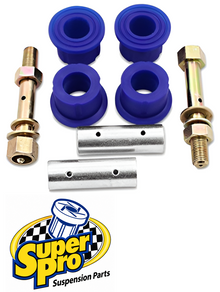 SUPERPRO REAR LEAF SPRING BUSH KIT TO SUIT NISSAN NAVARA D40 VQ40DE TURBO DIESEL 4.0L V6 SUITS 4WD