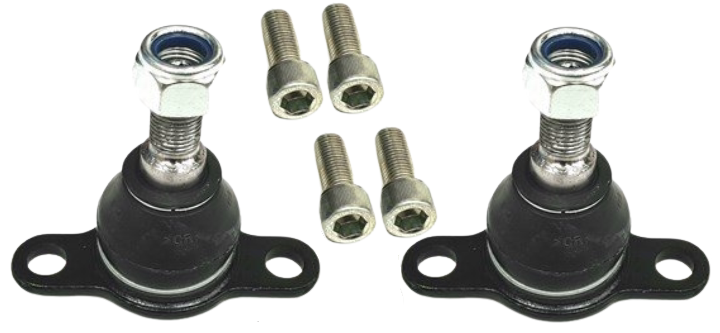 PAIR OF FRONT LOWER BALL JOINTS TO SUIT VOLKSWAGEN CARAVELLE T4 AAF ACU AET 2.5L I5 01/1996 ON