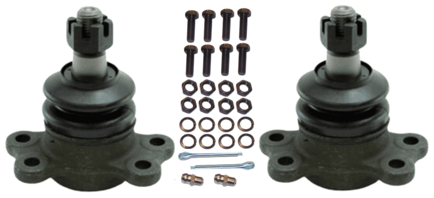 PAIR OF FRONT UPPER BALL JOINTS TO SUIT ISUZU RODEO TFS 4ZE1 4JA1-T 2.5L 2.6L I4 TILL 05/1989