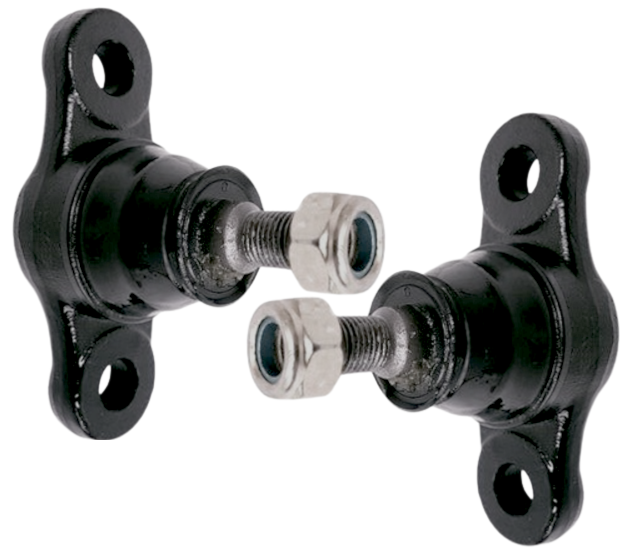 PAIR OF FRONT LOWER BALL JOINTS TO SUIT HYUNDAI G4GC G4FC D4FB TURBO DIESEL 1.6L 2.0L I4