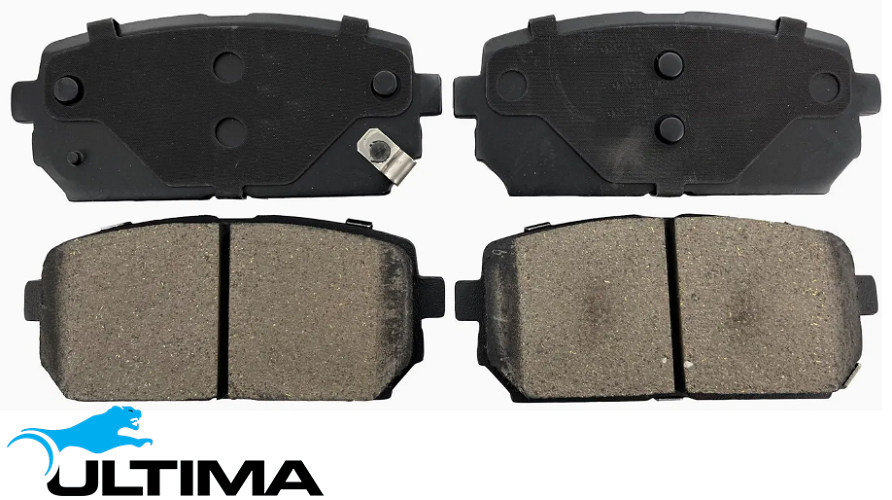 ULTIMA REAR CERAMIC BRAKE PAD SET TO SUIT KIA RONDO UN RP G4KA G4NC D4FD TURBO DIESEL 1.7L 2.0L I4