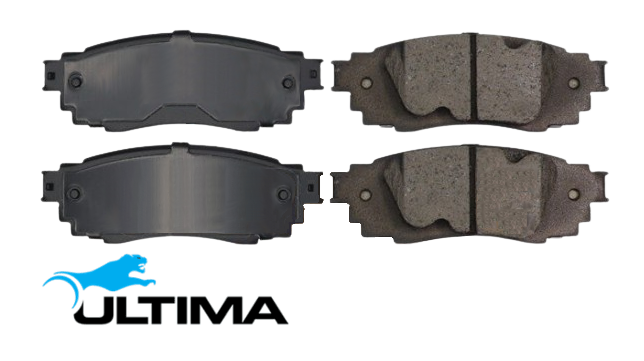 ULTIMA REAR BRAKE PAD SET TO SUIT TOYOTA CAMRY AXVH70R A25A-FXS 2.5L I4 GX SX ZR MODELS