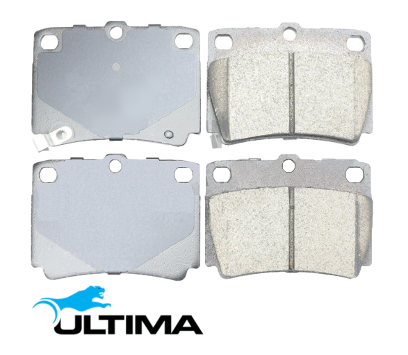 ULTIMA REAR BRAKE PAD SET TO SUIT MITSUBISHI 4D56T 4N15 TURBO DIESEL 2.4L 2.5L I4