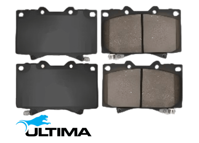 ULTIMA FRONT BRAKE PAD SET TO SUIT LEXUS LS460 USF40R 1UR-FSE 4.6L V8
