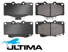 ULTIMA FRONT BRAKE PAD SET FOR TOYOTA LANDCRUISER FZJ75R HZJ73R HZJ75R HZJ70R 1FZ-FE 1HZ 4.2L 4.5 I6