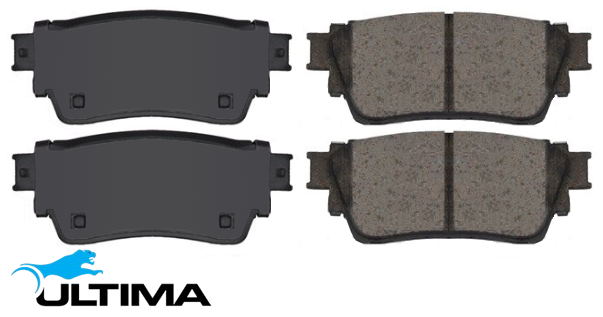 ULTIMA REAR BRAKE PAD SET TO SUIT MITSUBISHI ECLIPSE CROSS YA YB 4B12 4B40 TURBO 1.5L 2.4L I4