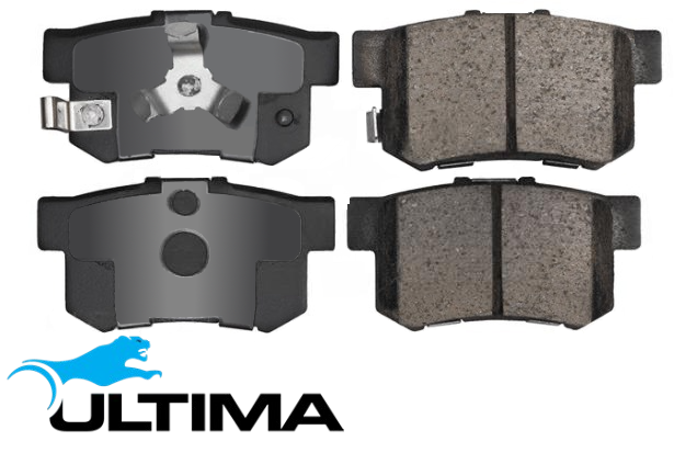 ULTIMA REAR BRAKE PAD SET FOR HONDA K20A1 K20A4 K24A1 K24A K24Z1 K24Z9 R20A5 K24W7 K24Z3 2.0L 2.4 I4