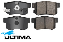 ULTIMA REAR BRAKE PAD SET TO SUIT HONDA ACCORD CU K24Z3 2.4L I4