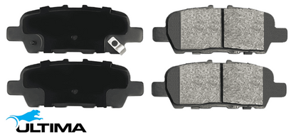 ULTIMA REAR BRAKE PAD SET TO SUIT NISSAN VQ35DE 3.5L V6