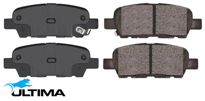 ULTIMA REAR BRAKE PAD SET TO SUIT NISSAN VQ35DE 3.5L V6