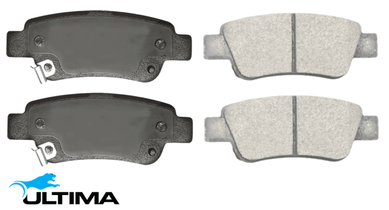 ULTIMA REAR CERAMIC BRAKE PAD SET TO SUIT HONDA CR-V RM R20A5 K24A K24Z9 2.0L 2.4L I4